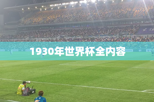 1930年世界杯全内容 1930年世界杯全内容