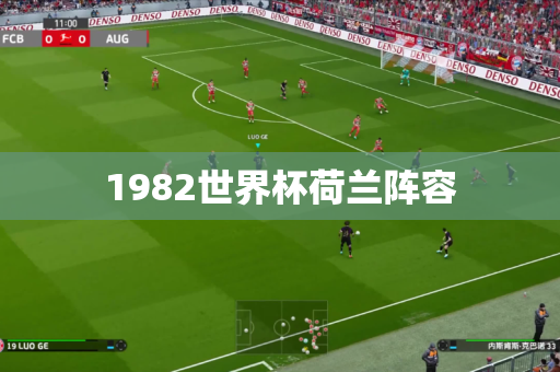 1982世界杯荷兰阵容