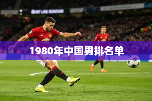 1980年中国男排名单 1980年中国男排名单