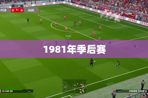 1981年季后赛