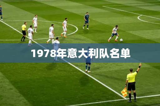 1978年意大利队名单 1978年意大利队名单