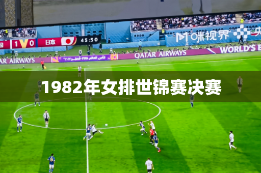 1982年女排世锦赛决赛 1982年女排世锦赛决赛