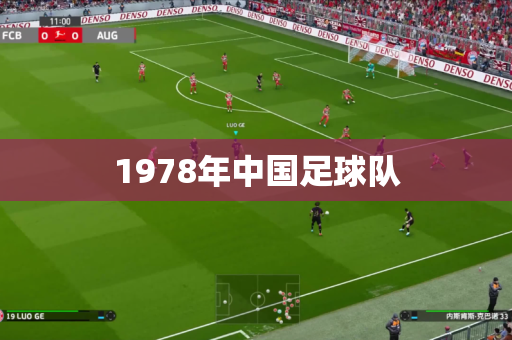 1978年中国足球队