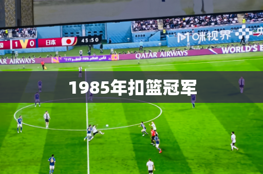 1985年扣篮冠军
