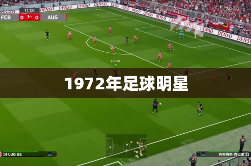 1972年足球明星