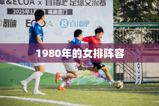 1980年的女排阵容 1980年的女排阵容
