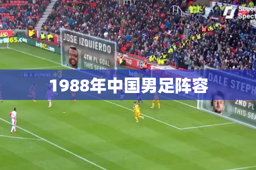 1988年中国男足阵容