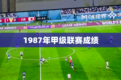 1987年甲级联赛成绩