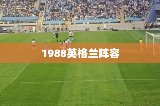 1988英格兰阵容