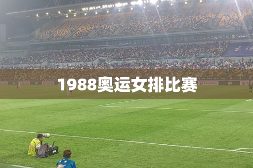 1988奥运女排比赛 1988奥运女排比赛