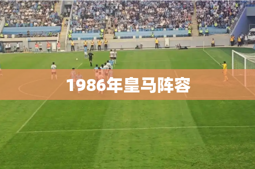 1986年皇马阵容 1986年皇马阵容