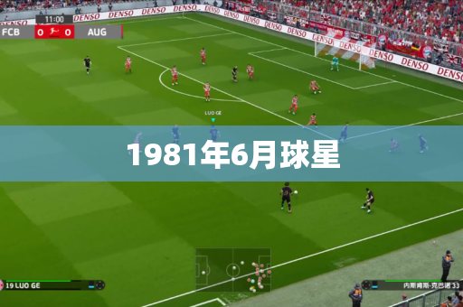 1981年6月球星