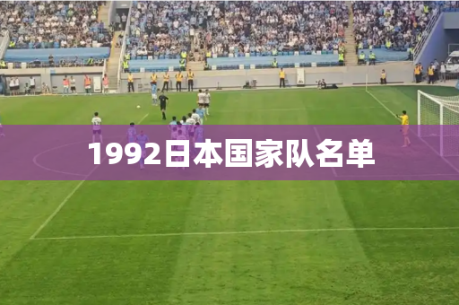 1992日本国家队名单 1992日本国家队名单