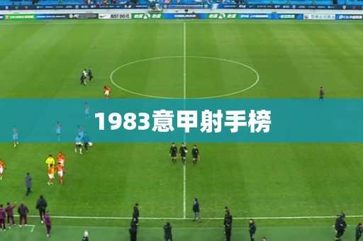 1983意甲射手榜