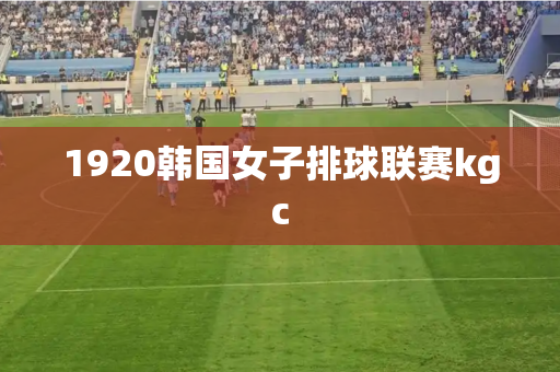 1920韩国女子排球联赛kgc 1920韩国女子排球联赛kgc