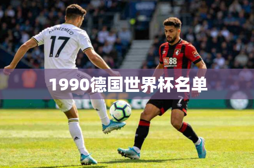 1990德国世界杯名单