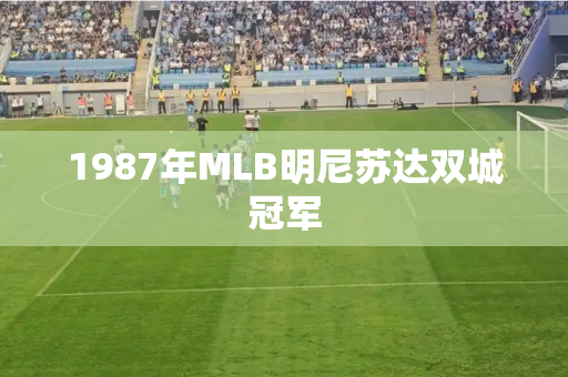 1987年MLB明尼苏达双城冠军
