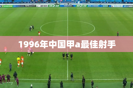 1996年中国甲a最佳射手