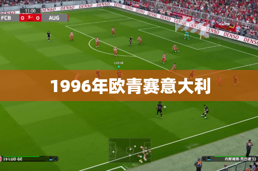1996年欧青赛意大利 1996年欧青赛意大利