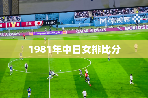 1981年中日女排比分 1981年中日女排比分