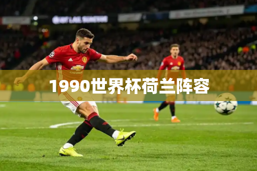 1990世界杯荷兰阵容