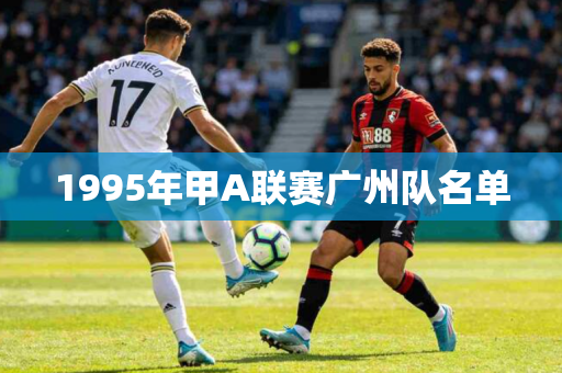 1995年甲A联赛广州队名单