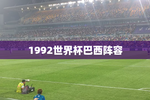1992世界杯巴西阵容