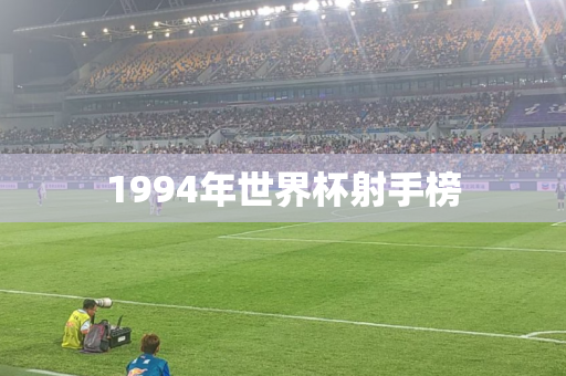 1994年世界杯射手榜 1994年世界杯射手榜