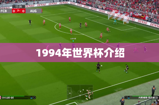 1994年世界杯介绍 1994年世界杯介绍