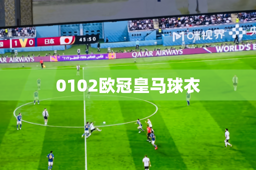 0102欧冠皇马球衣